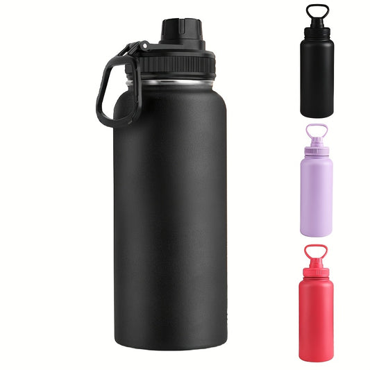 32oz Solid Color Insulated Water Bottle