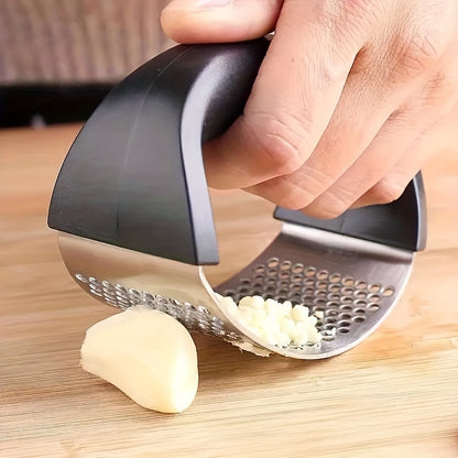 Stainless Steel Garlic Press