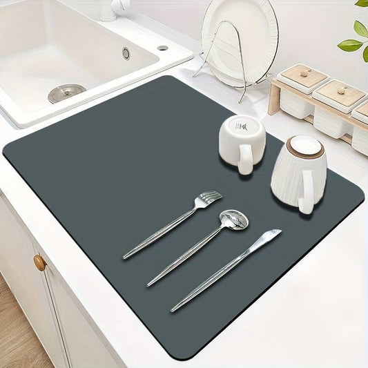 Diatomite Absorbent Dish Drying Mat