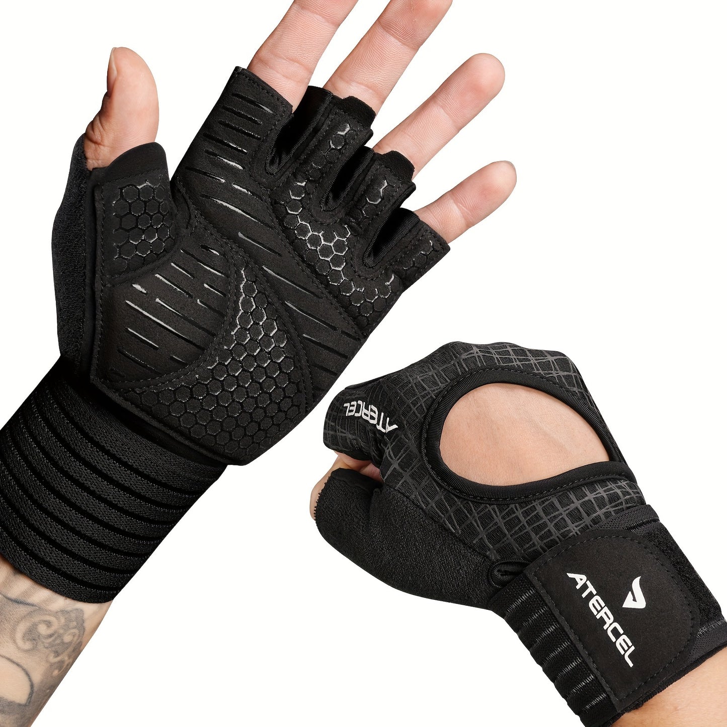 ATERCEL Gym Gloves For Men And Women