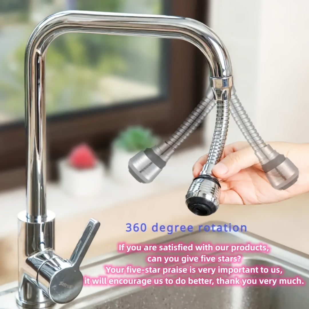 Universal 360° Rotating Kitchen Faucet Extender