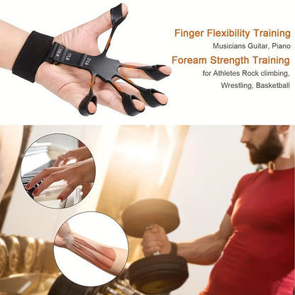 Silicone 5-finger trainer