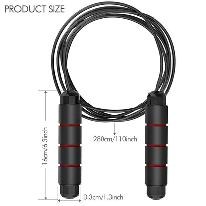 Premium Weight-Bearing Steel Wire Jump Rope