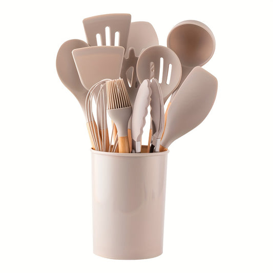 Silicone Cooking Utensils Kitchen Utensil Set