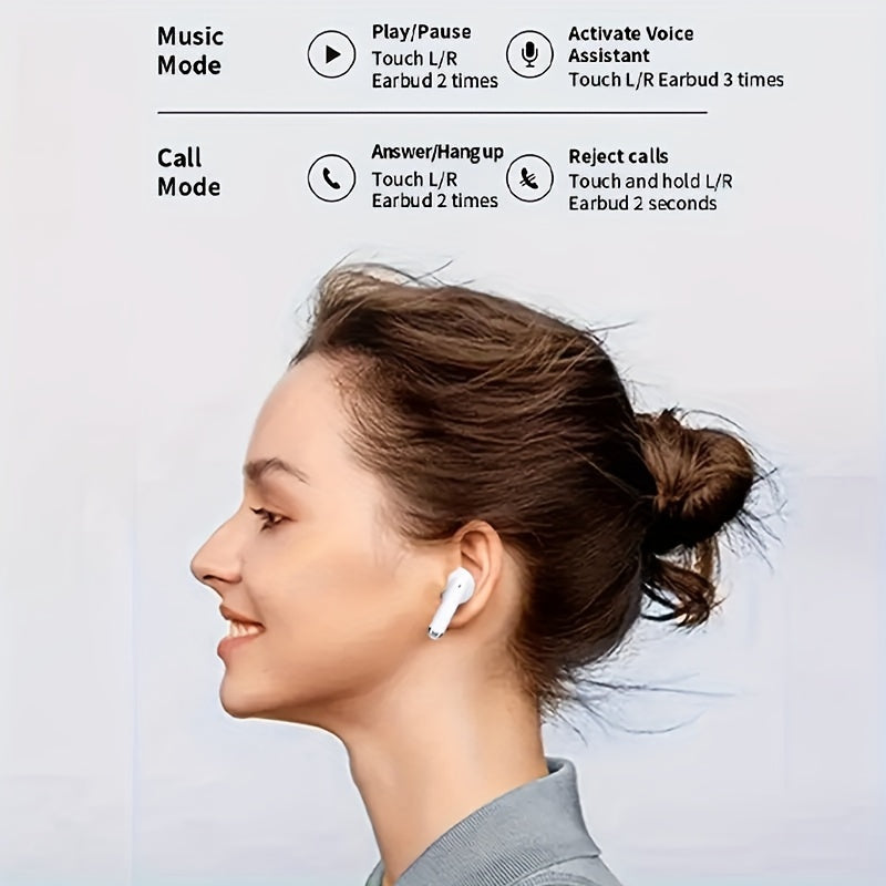 Wireless Freedom Earbuds - Touch Control