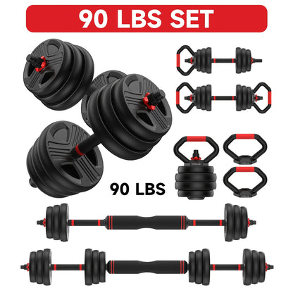 Versatile 6-in-1 Adjustable Dumbbell Set