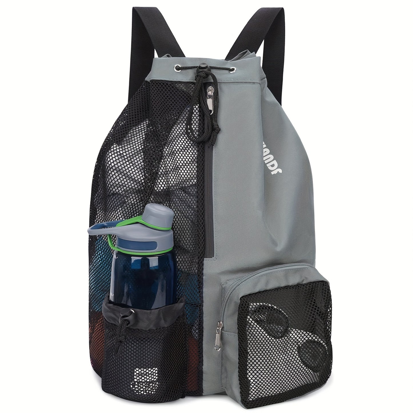 Swimming Bag Mesh Drawstring Backpack