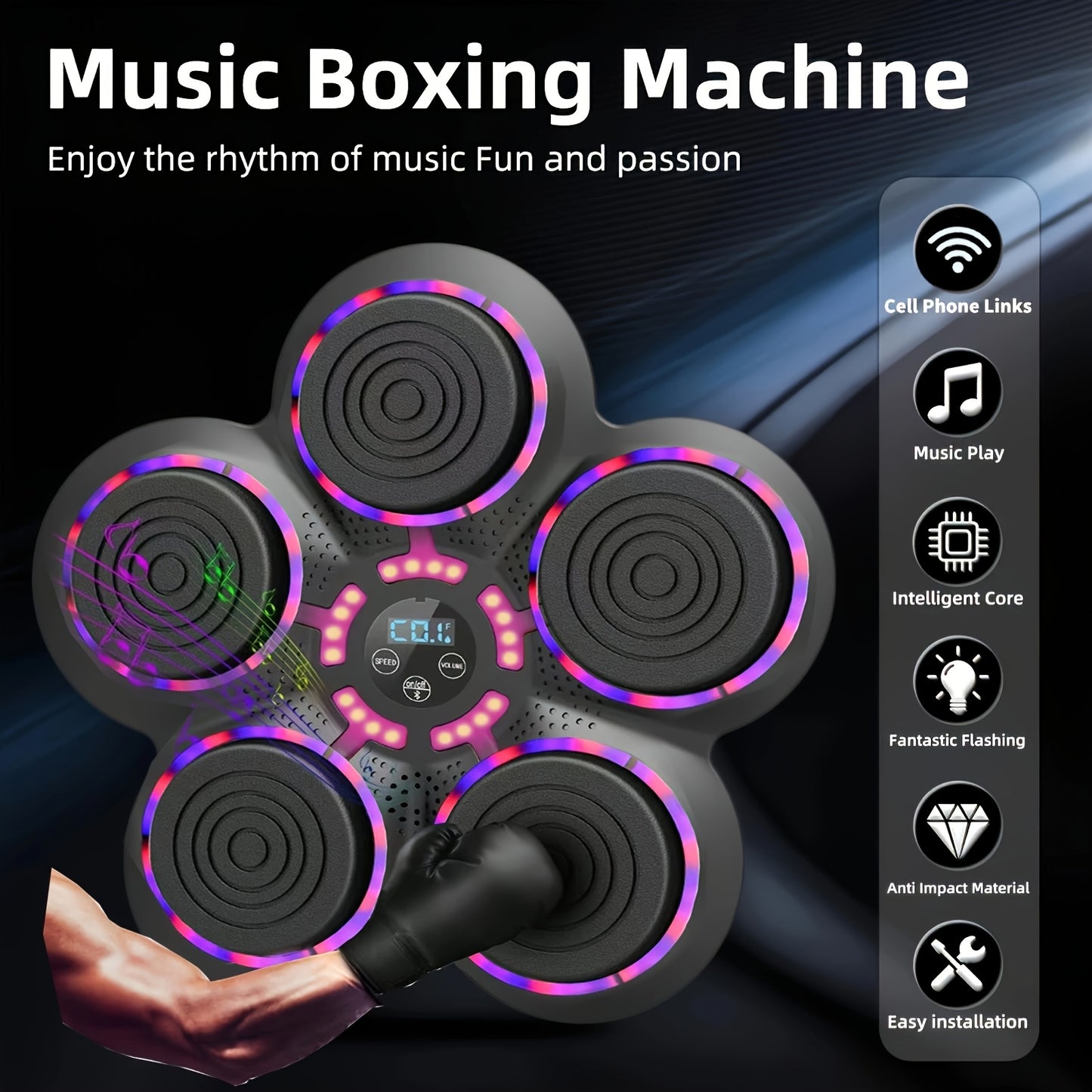 Intelligent Music Boxing Machine